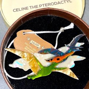 ERSTWILDER DINOSAUR BROOCH